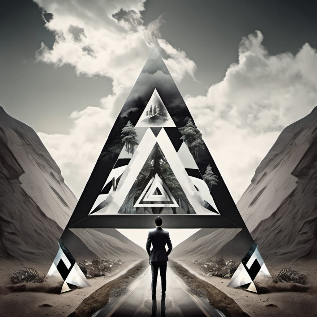 Surreal Triangles