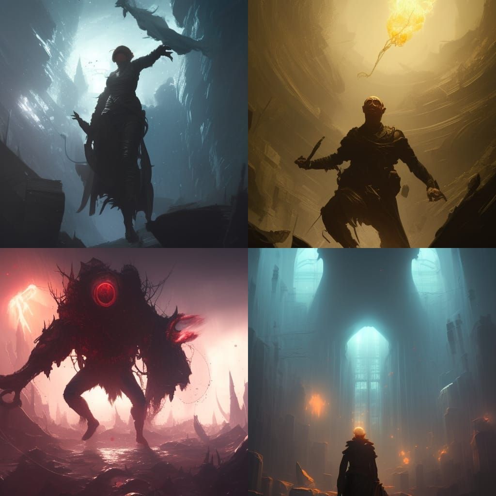A person corrupted by a thirst for power in search of a bubb...