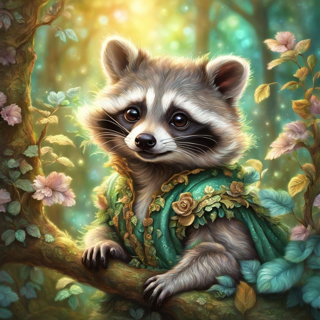 Raccoon Robin Hood - 0 likes   by @TravellerUK