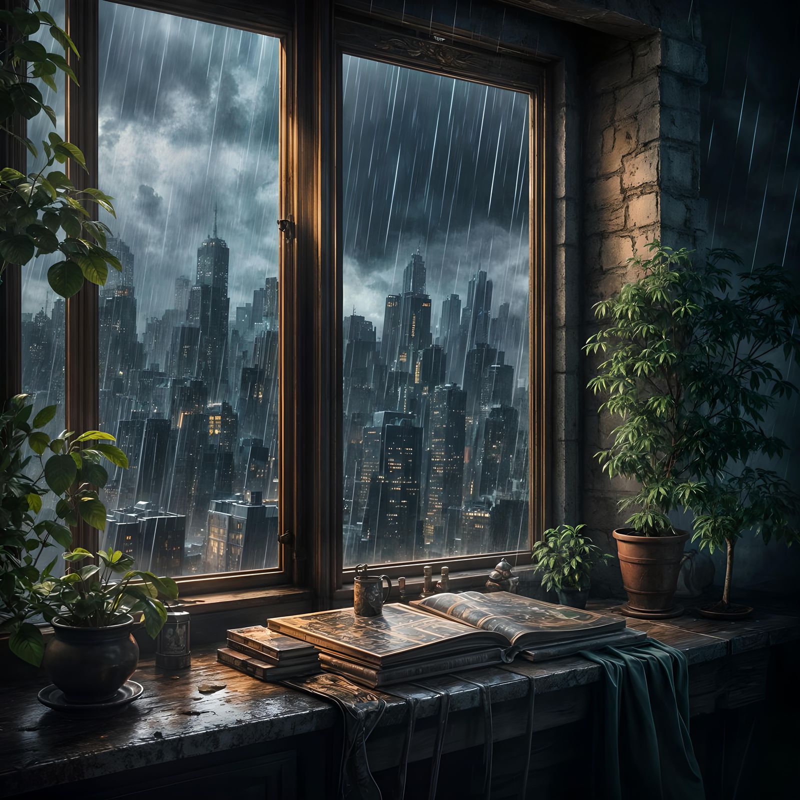 Rainy Day  by @undefined