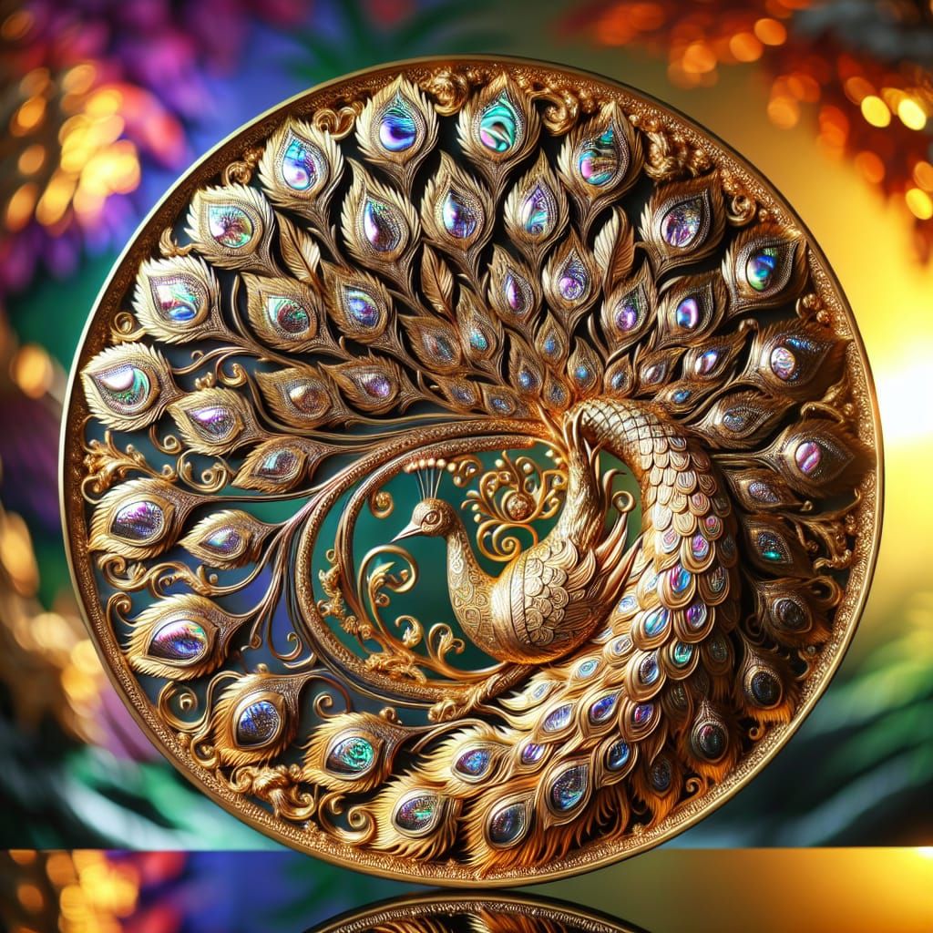 MORE PEACOCK ART 5