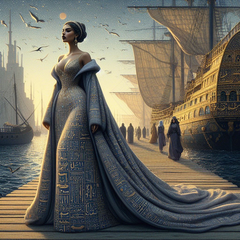 Waiting For My Love's Ship to Dock for He's Been at Sea for 9 Months.