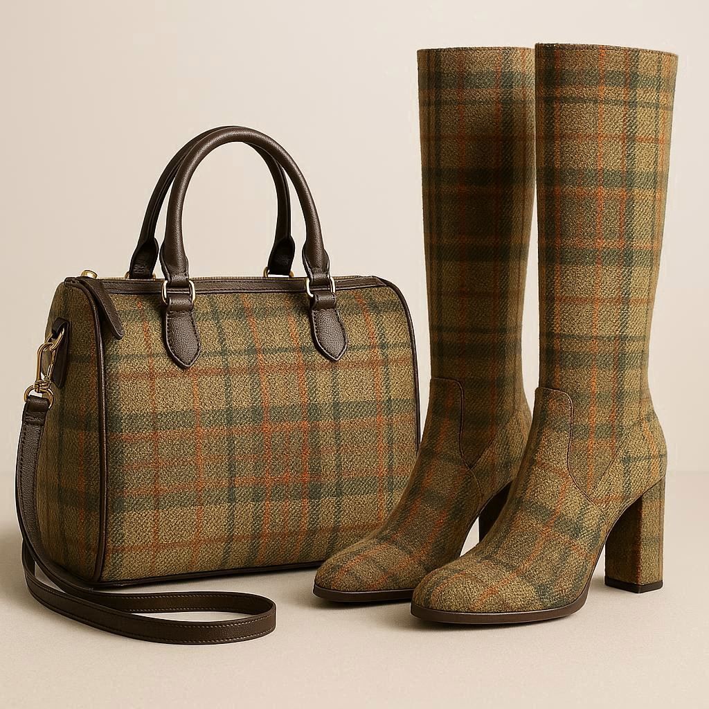PLAID TWEED HEBRIDES