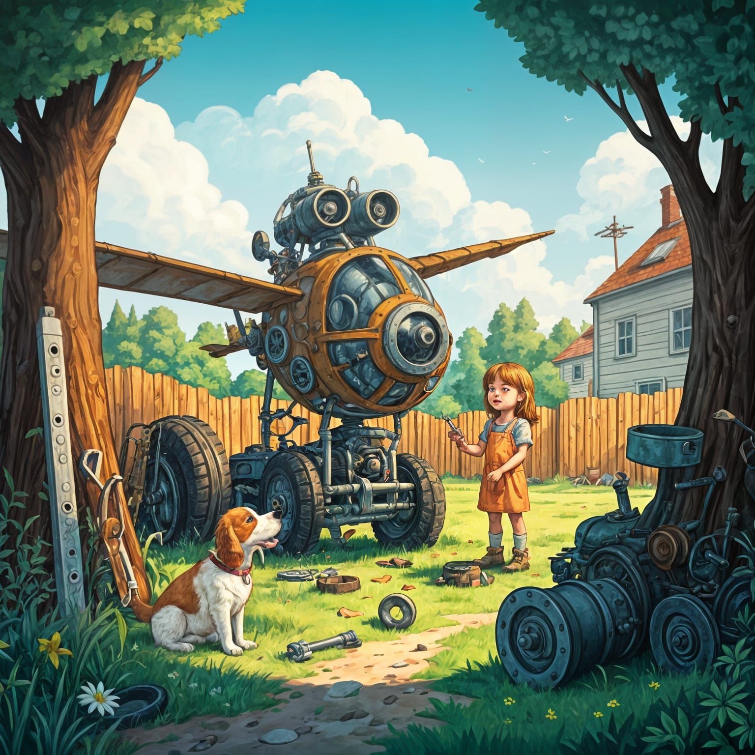 little inventor   by @Eridani