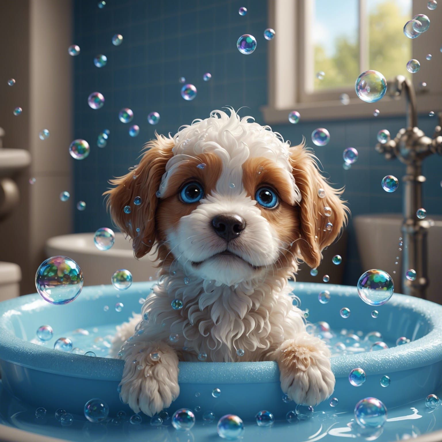 Bath Day!   by @Queen Ari