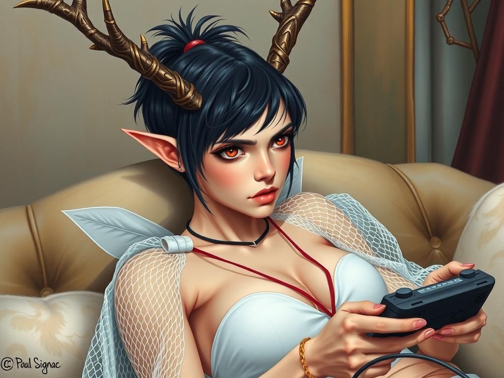 She Didn't Know Bloodborne Would be This Hard