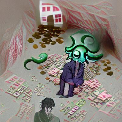 an eldritch god loses his source of income and falls into a ...