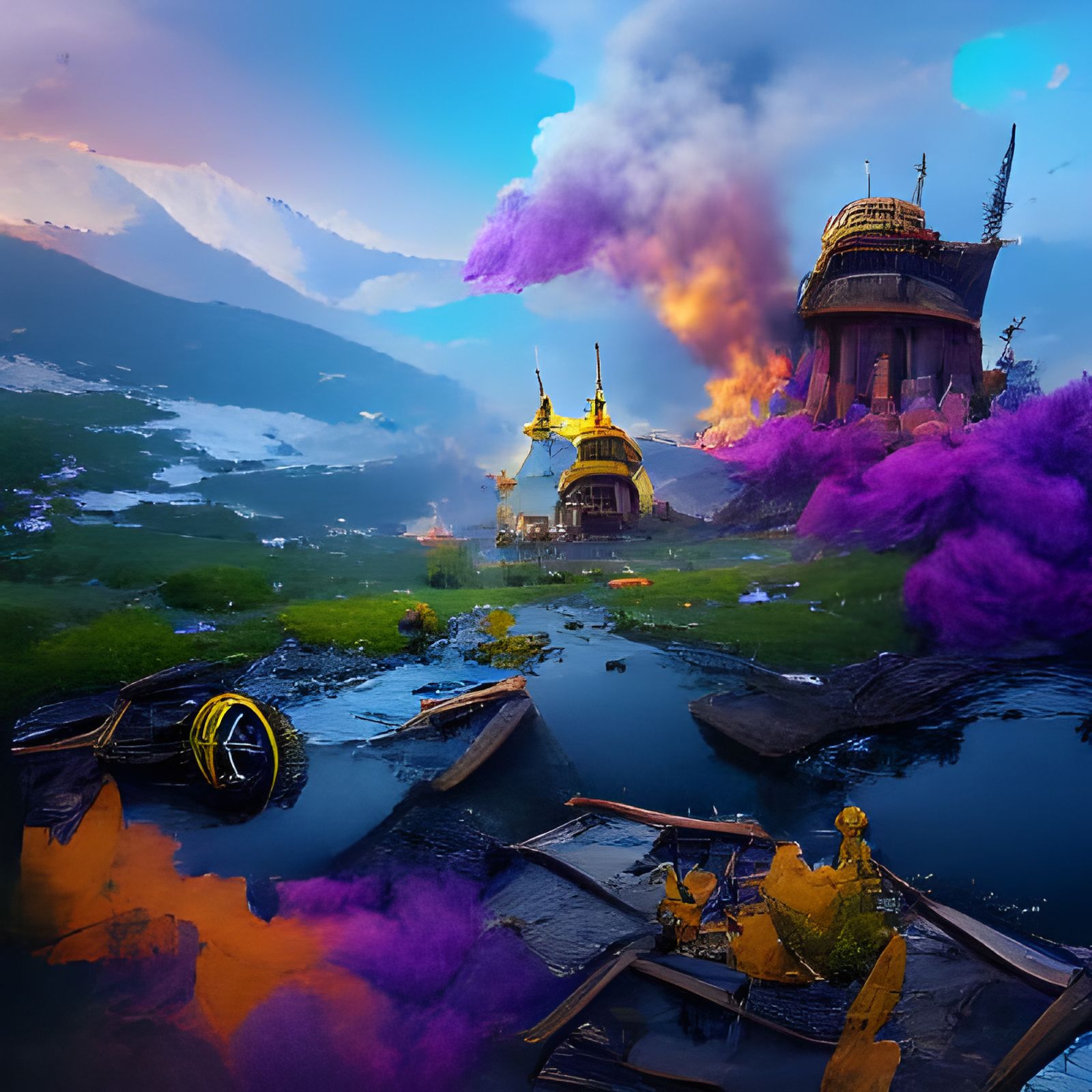 ArtStation - Fortnite Fan Art Wallpapers (AI Generated)