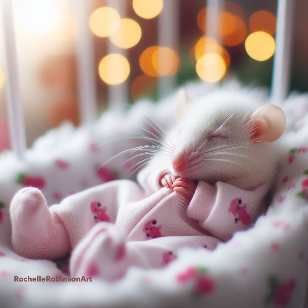 Sleeping Baby Rat