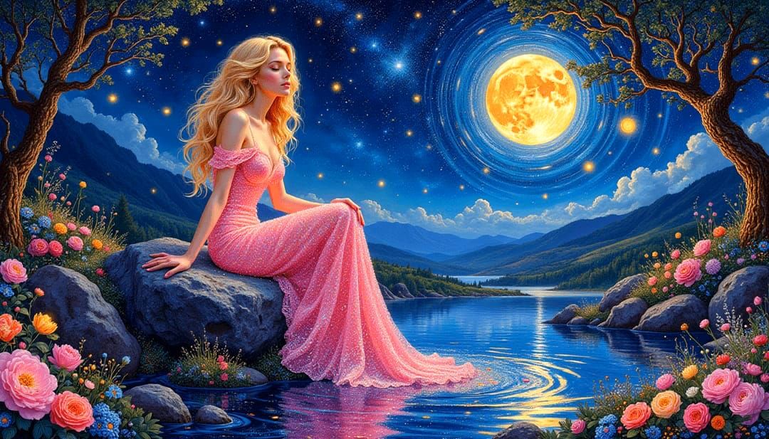 The Maiden of the Shining Moon