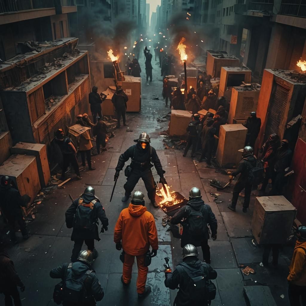 Revolutionary Chaos: Fauvist Protest in a Burning City