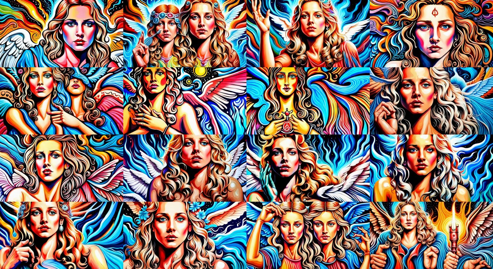 Religion Wears Many Faces They are all the Same AI Generated Artwork