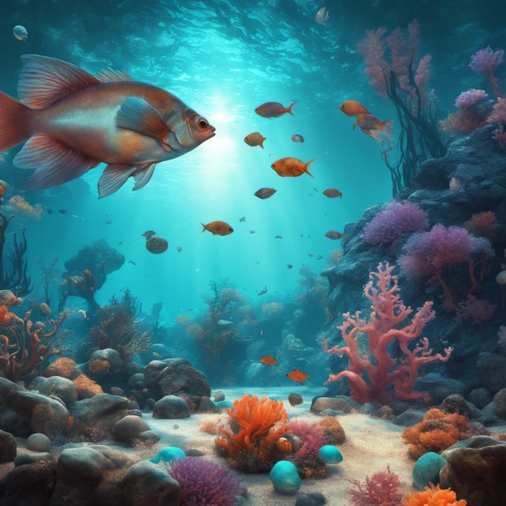 Snorkeling AI Generated Artwork NightCafe Creator