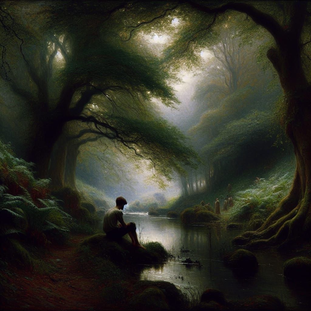 Waterhouse Watering-hole  by @Paulo