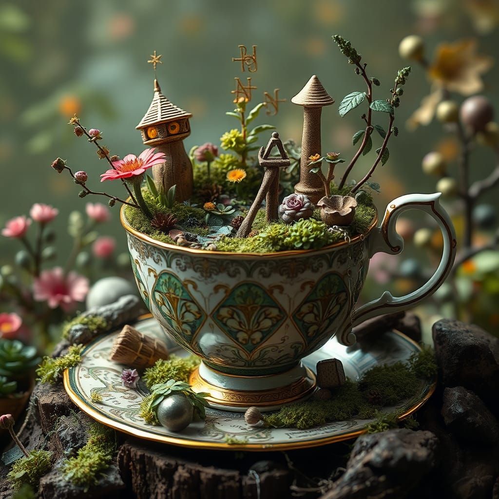 microscopic eco systems  by @Jokavld