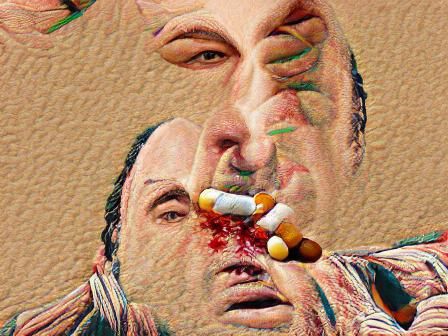tony soprano overdoses on gabagool
