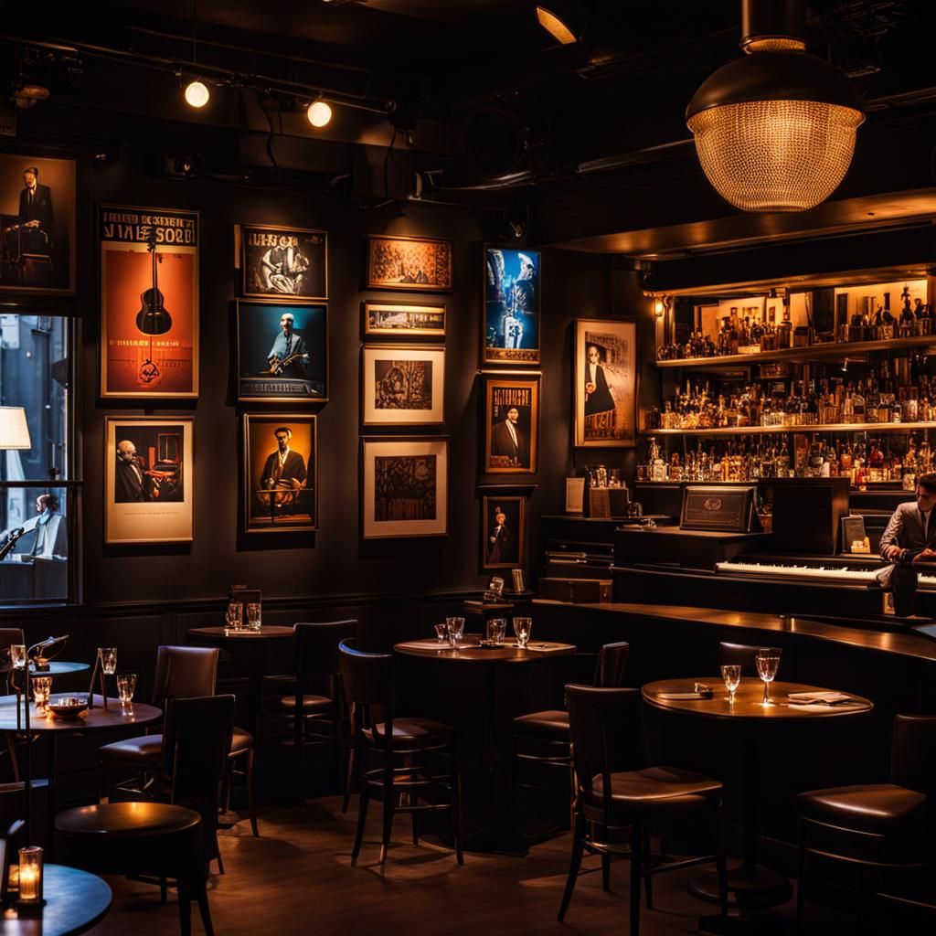 Jazz Cafe - AI Generated Artwork - NightCafe Creator