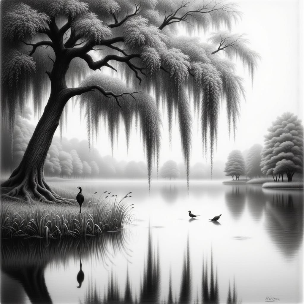 " <lora:Pencil Sketch:1.0> <lora:Charcoal and Pencil:1.0> <lora:Pencil Sketch Flux:1.0> a monochromatic ...  by @GoingJade