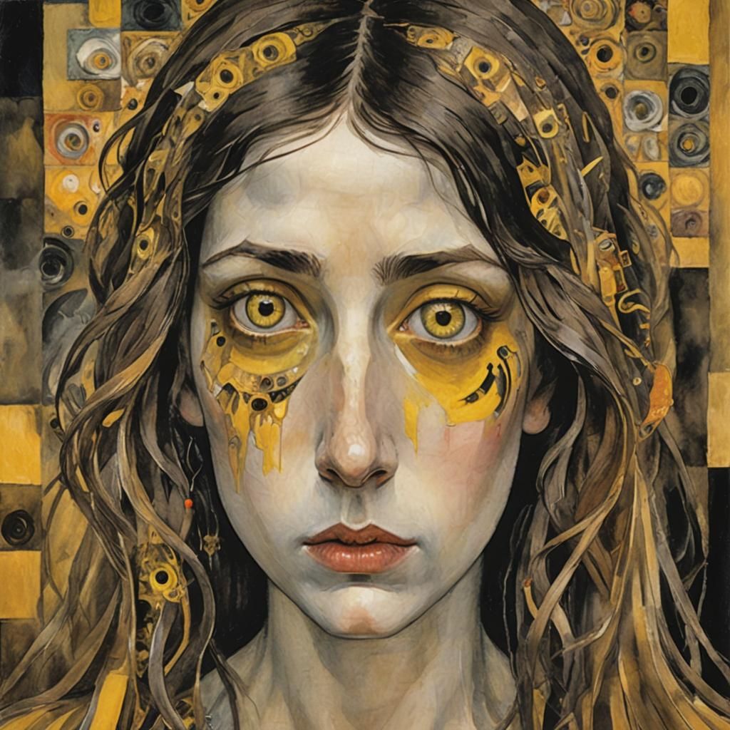 Yellow eyes terror failure of design Glitch in my system hor...
