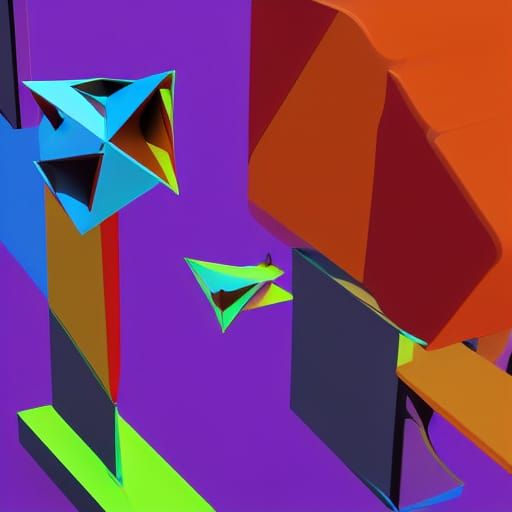Surreal cubism