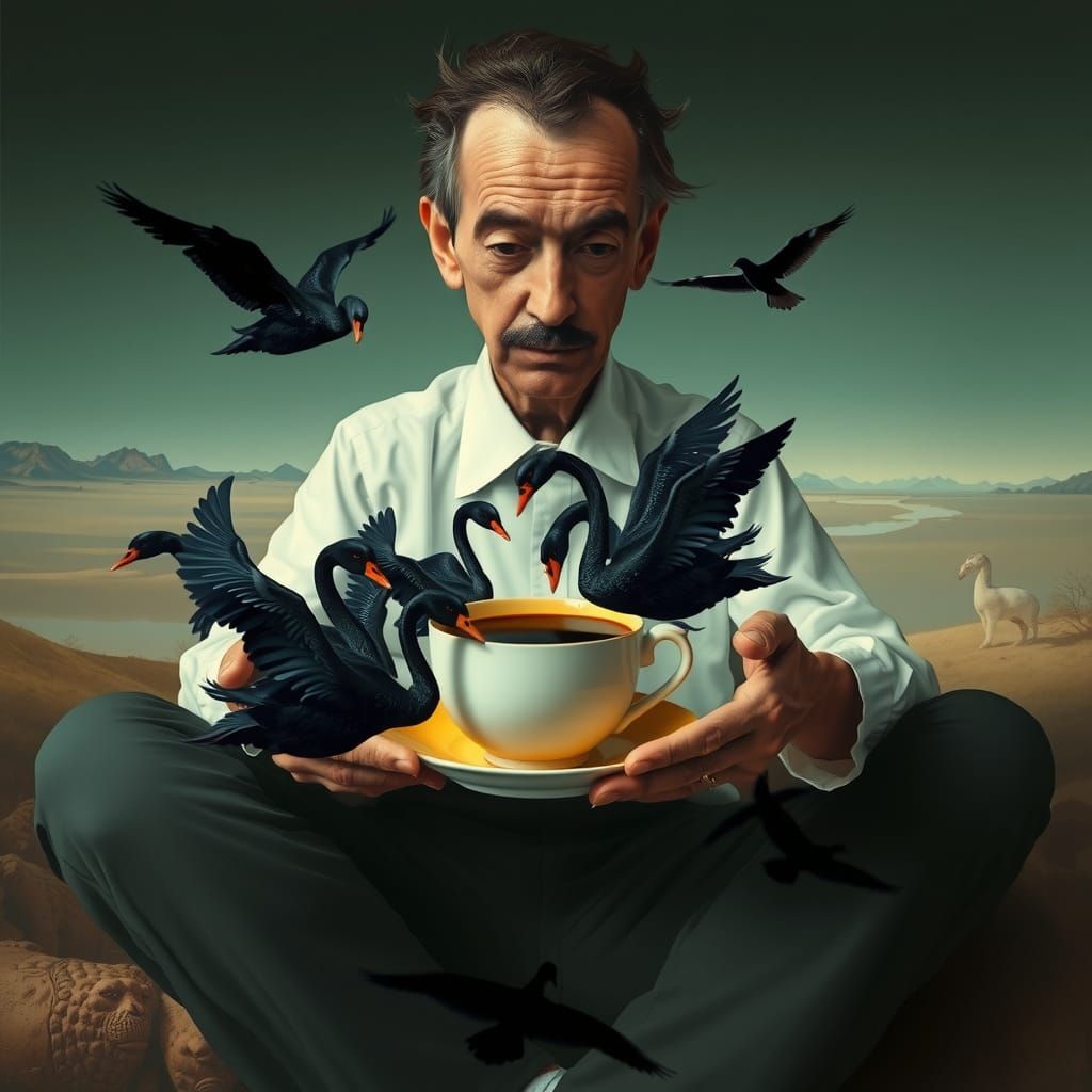 Waking up to a black swan event  by @Dr T