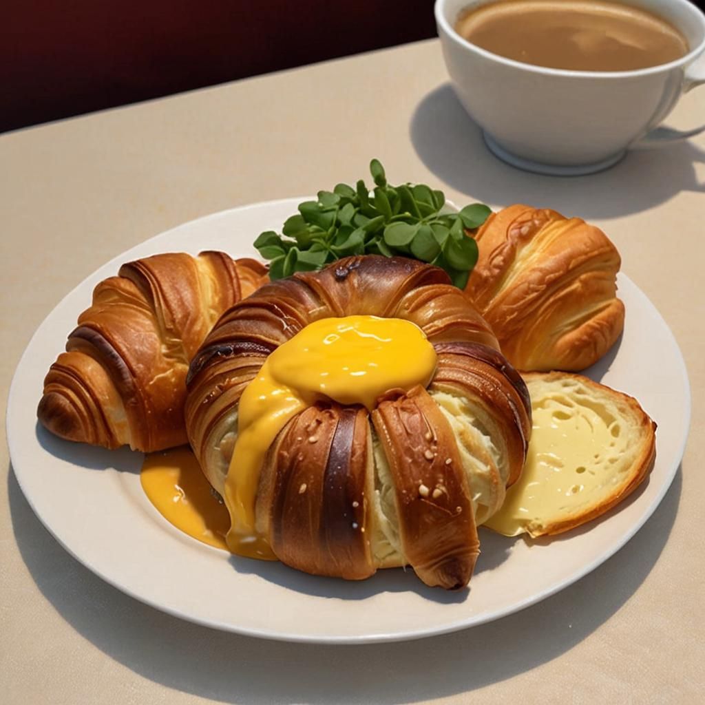 Cheese croissants