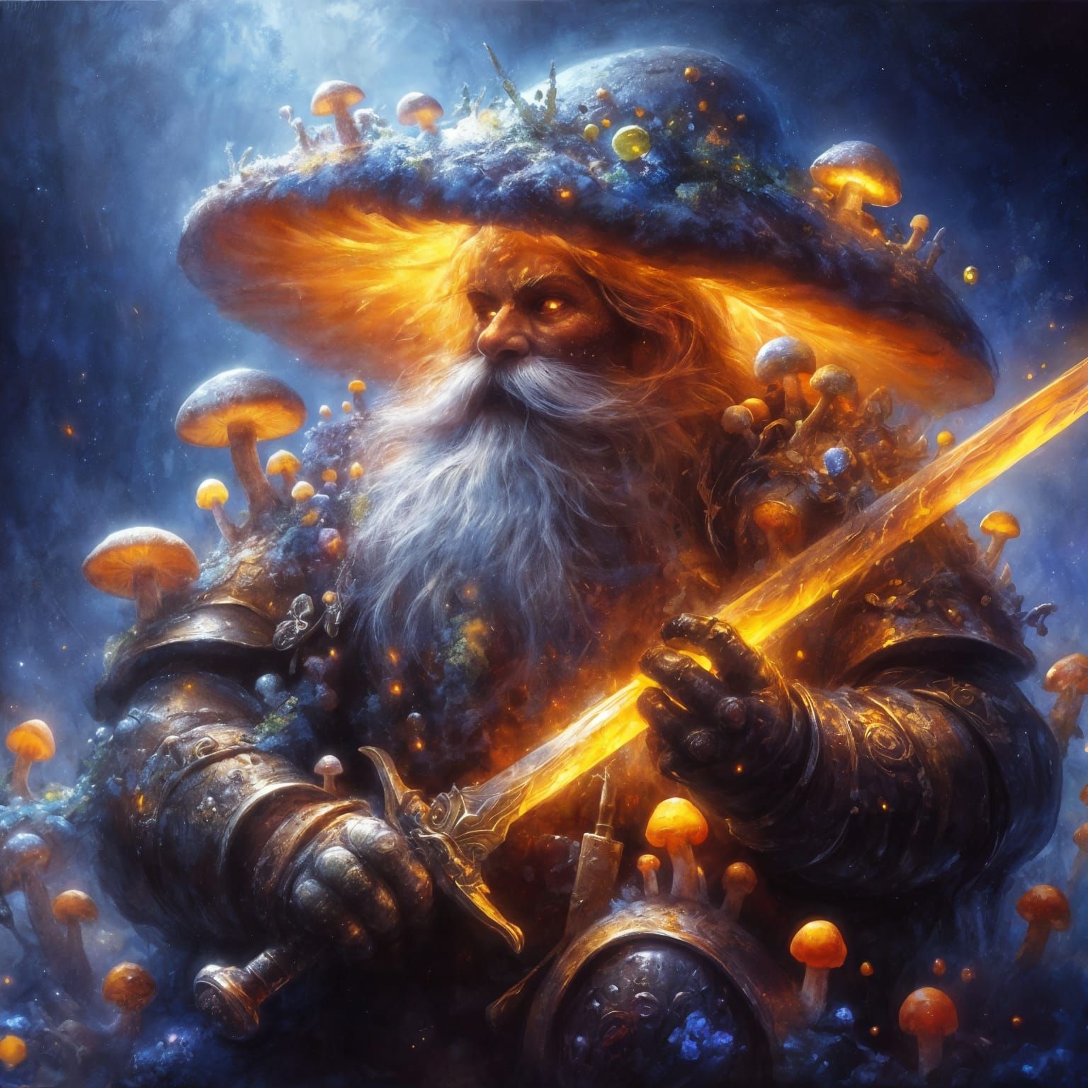 Lord of Shrooms  by @Aetheria 