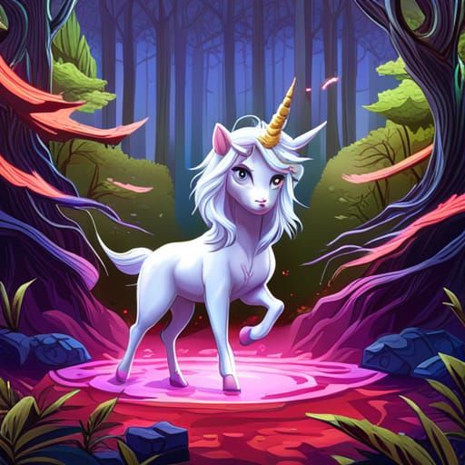 Unicorn - AI Generated Artwork - NightCafe Creator