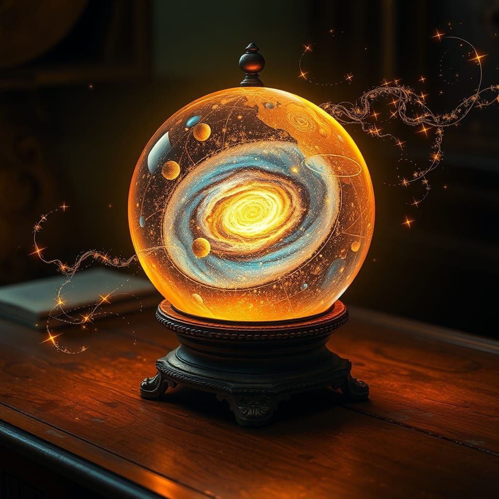 Intergalactic orb  by @Neonvaporcreator