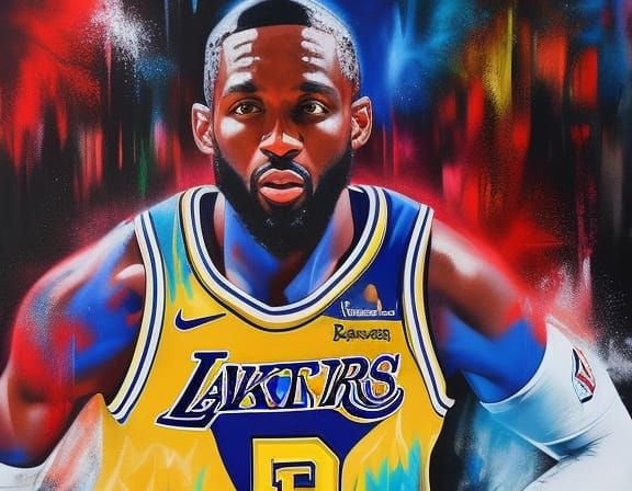 future lakers fan art  by @3E