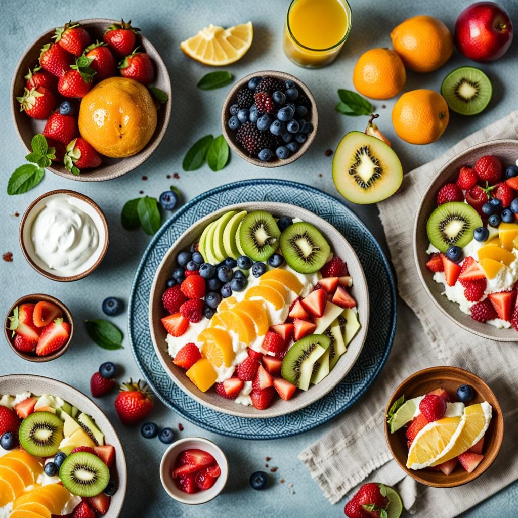 Stunning Still Life Photography Of A Close-up Of A Bowl Of Fruit And 