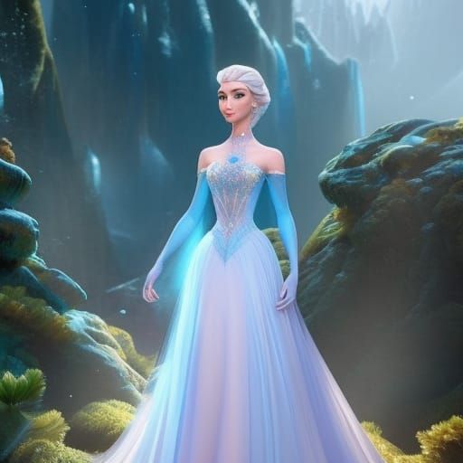 Beautiful elsa outlet dress