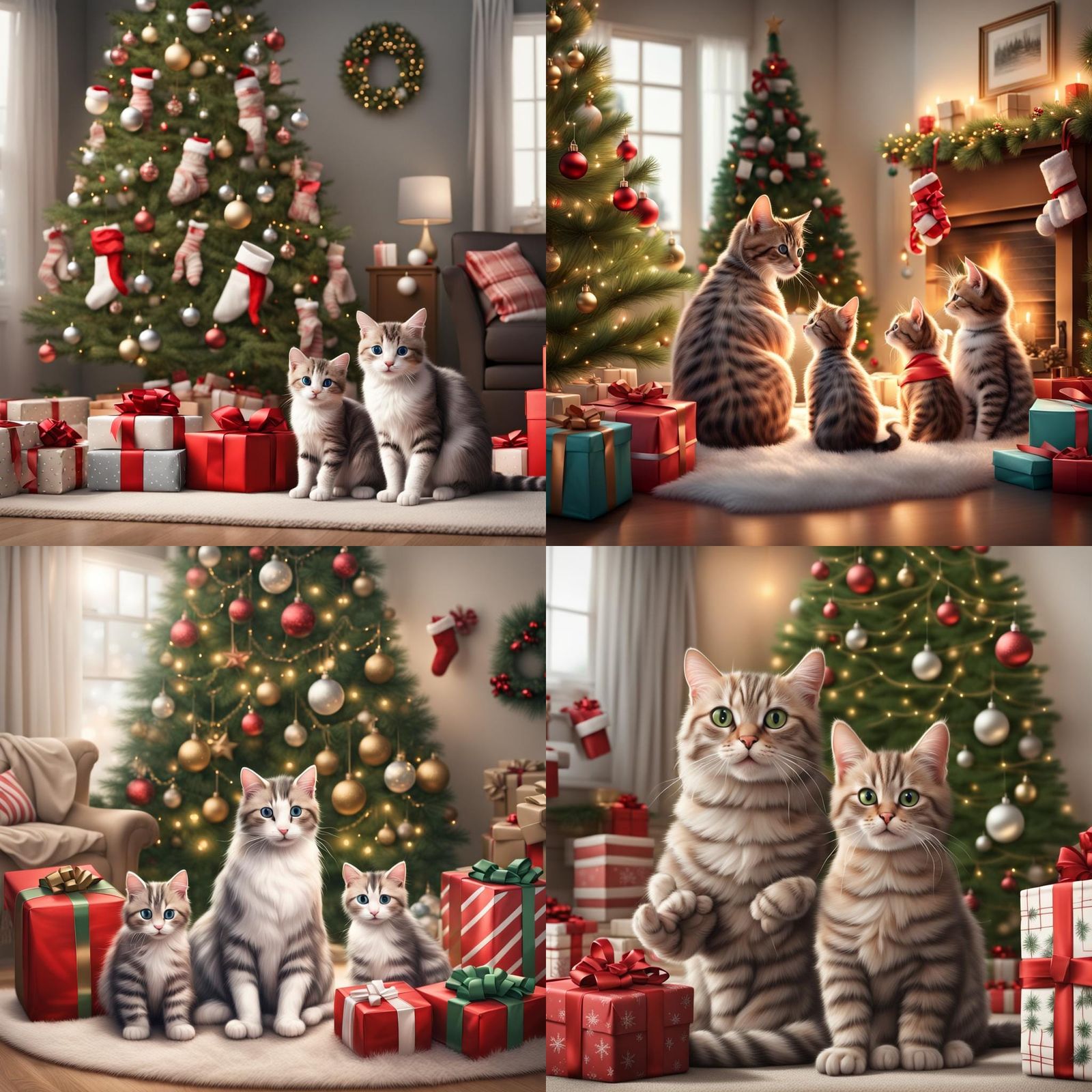Kitten Christmas