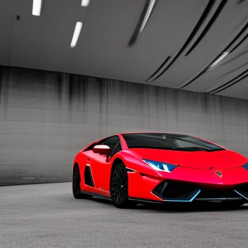 Lamborghini - AI Generated Artwork - NightCafe Creator