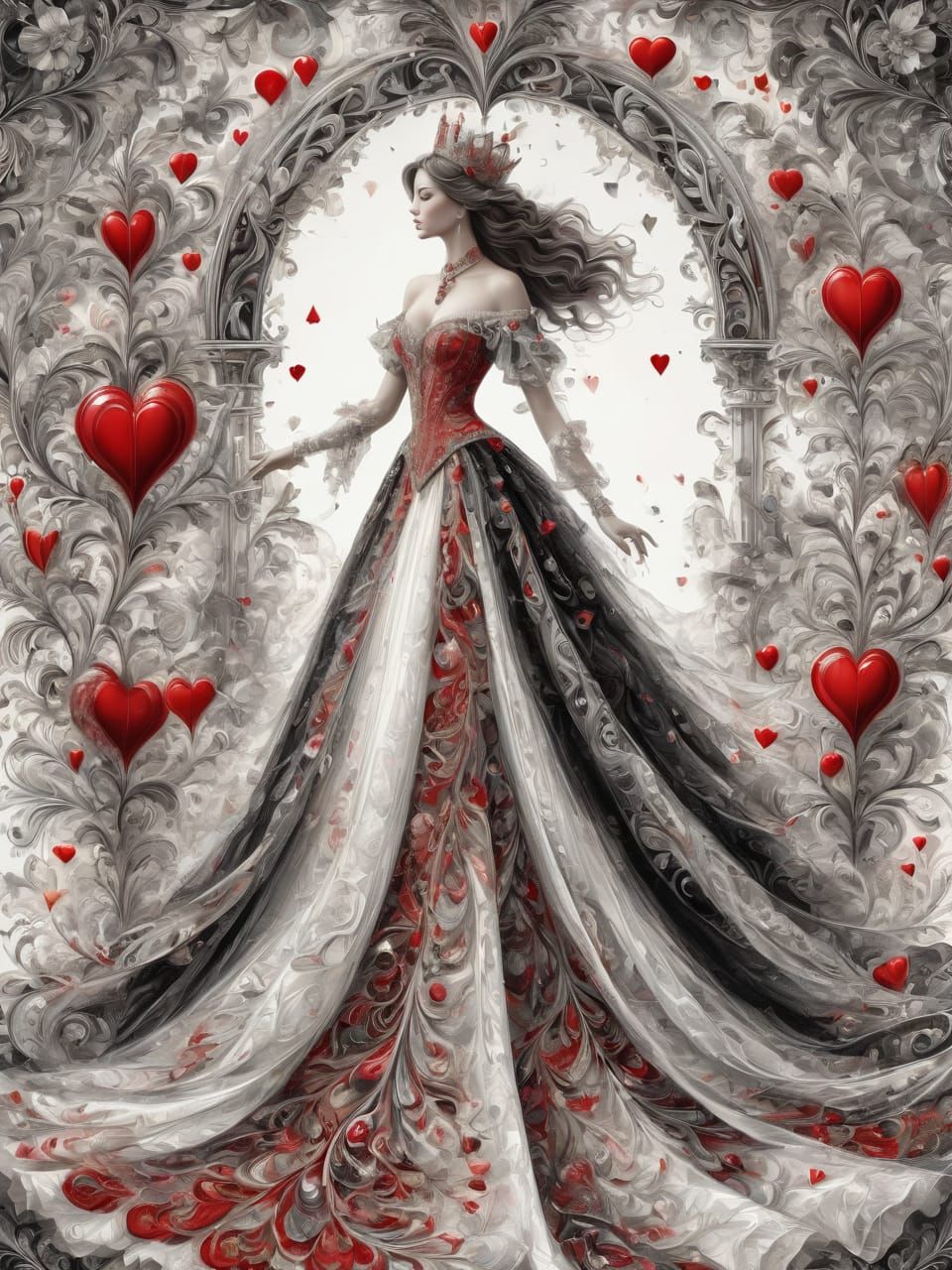 Queen of Hearts 9