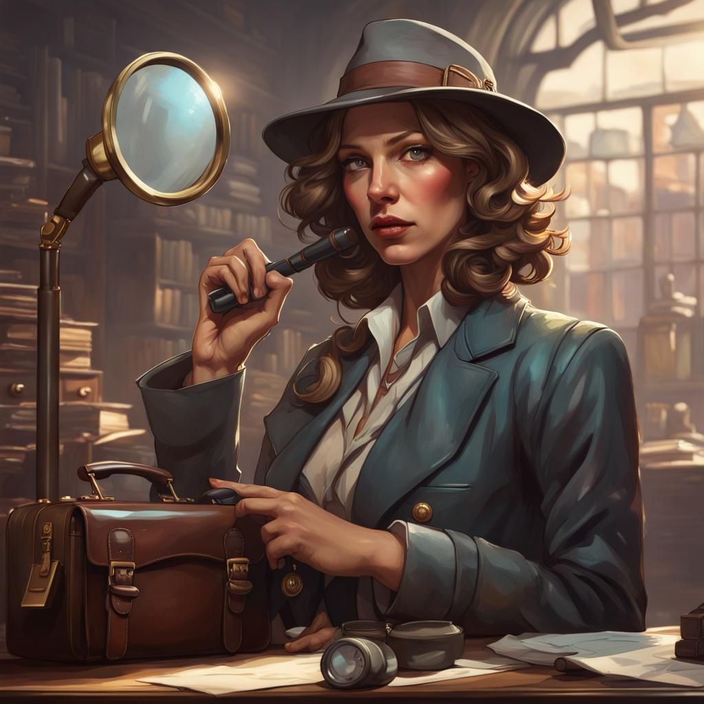 Nancy Drew on the Case  by @Ayotan