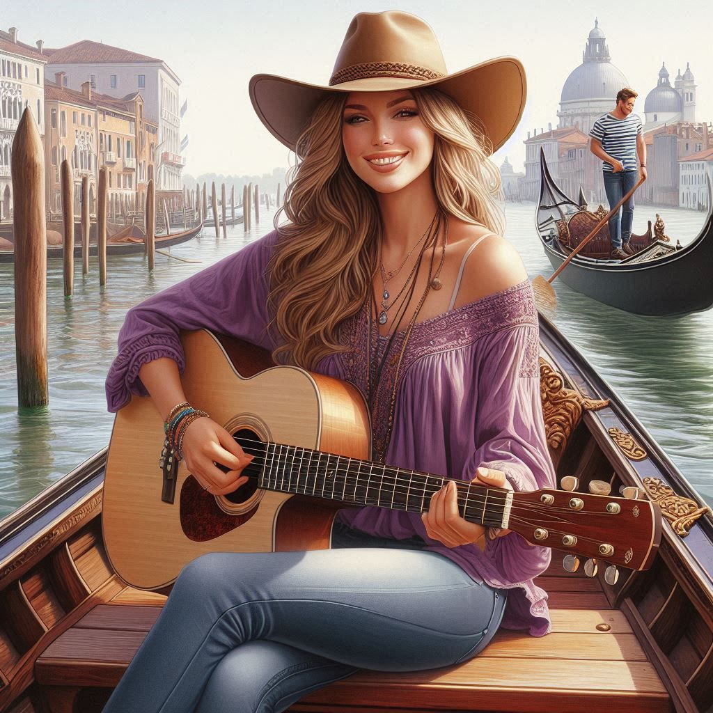 Cowgirl in Venice