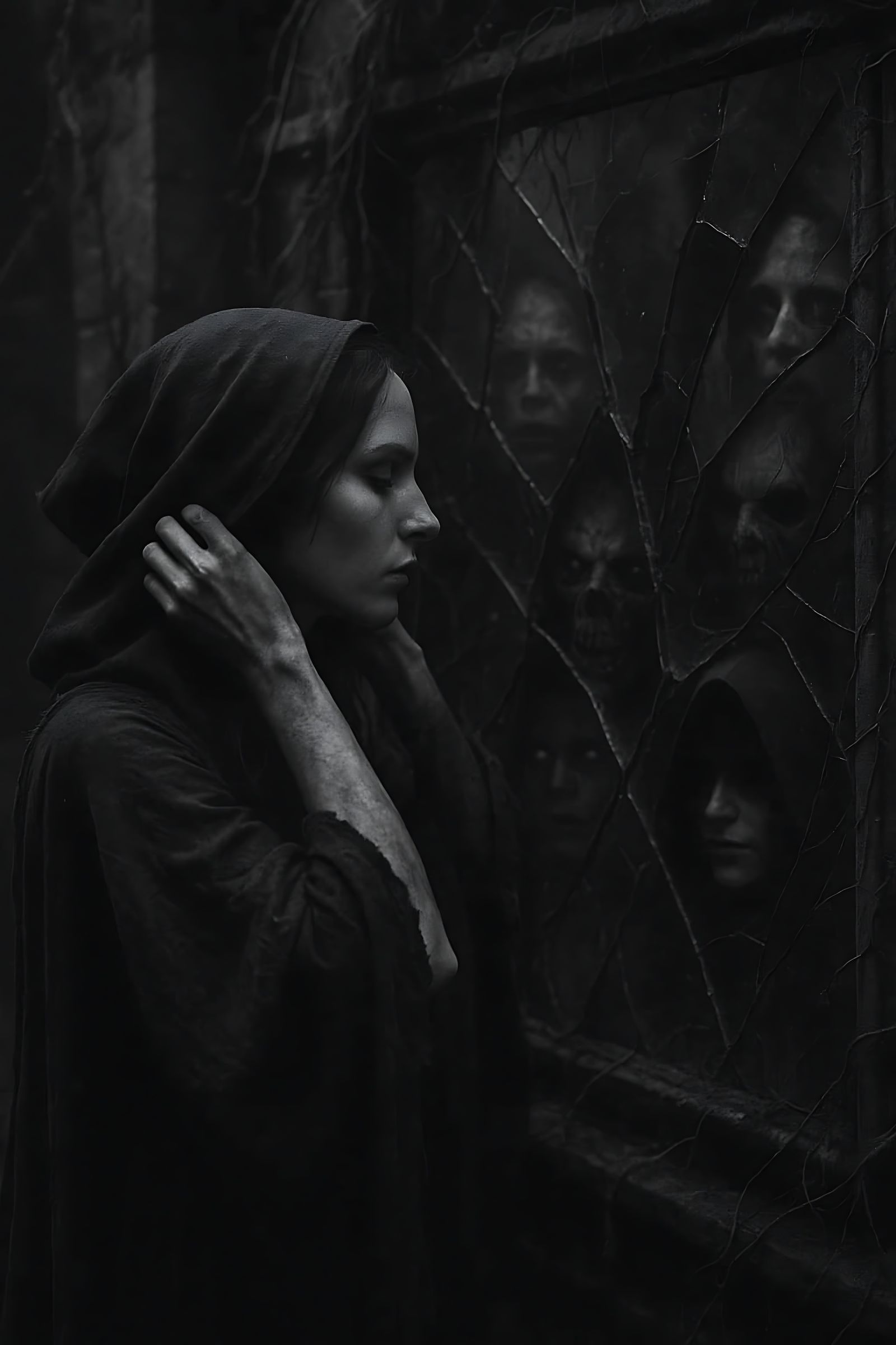 Which is her reale face ?