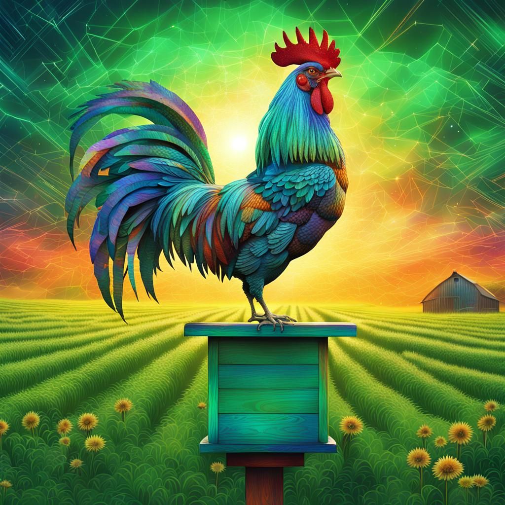 Rise and Shine! AI Generated Artwork NightCafe Creator