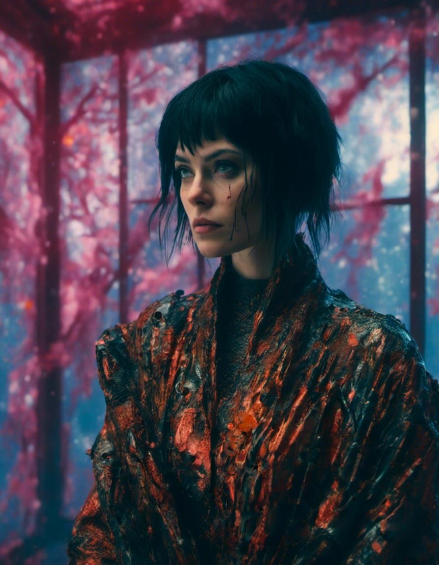 Mysterious woman of Ghost in the Shell