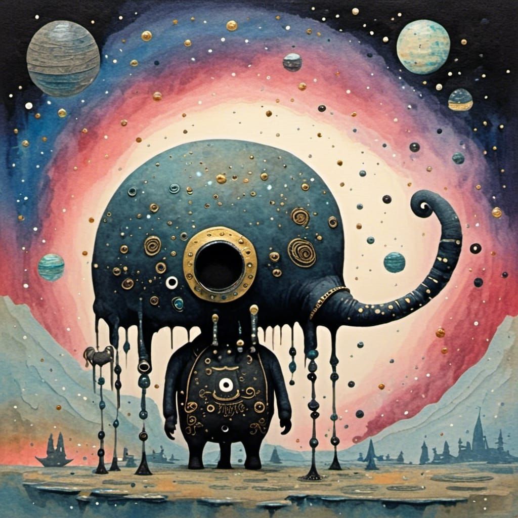 <lora:Elephant Tea:1.0> The Alien 