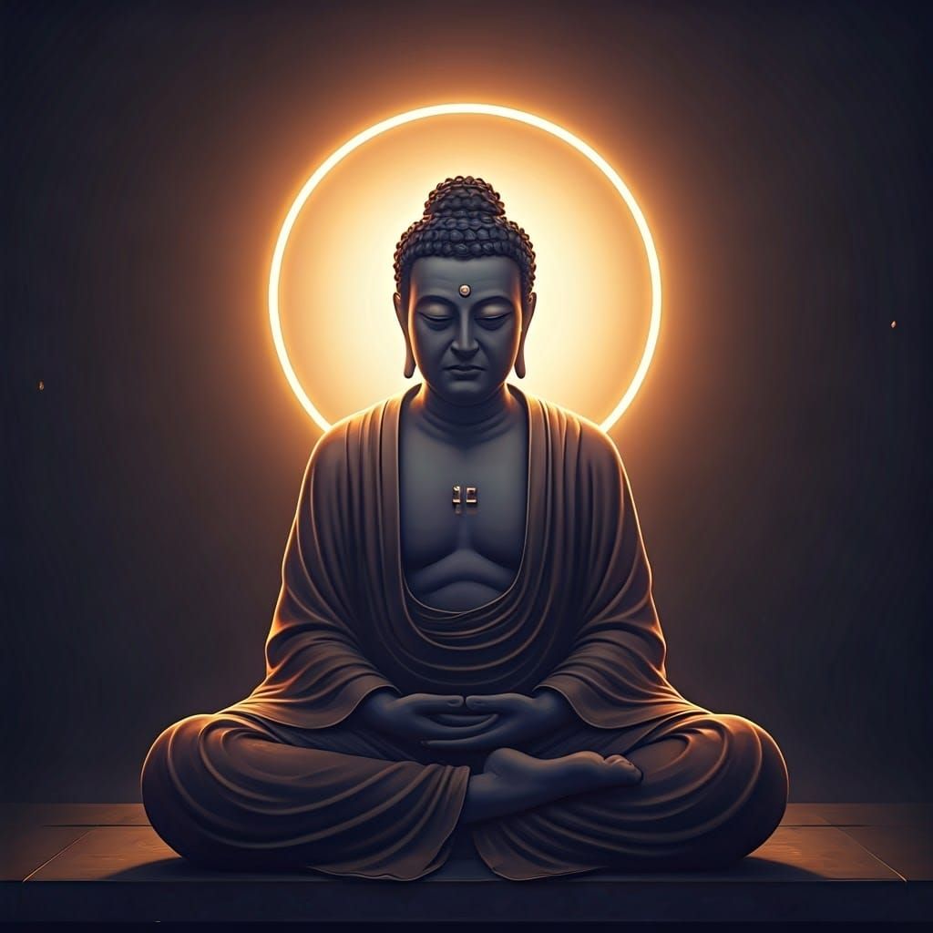 The Compassionate Bodhisattva in Elysian Glow