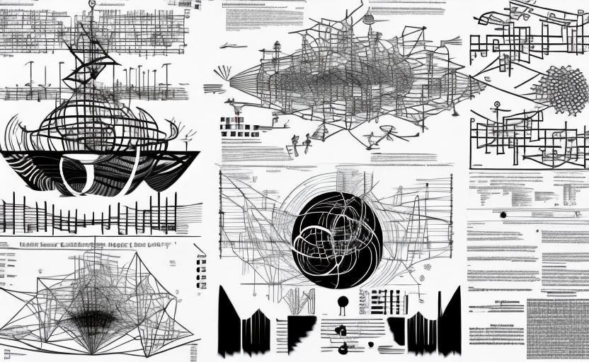 <lora:Graphic Scores cheap:1.0> graphic music notation