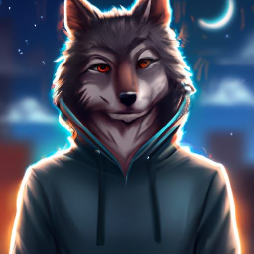 Friendly wolf