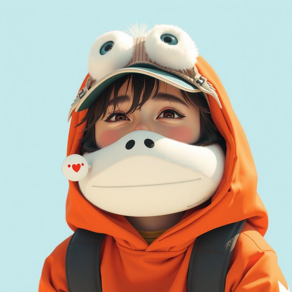 Abstract Eye and Mouth