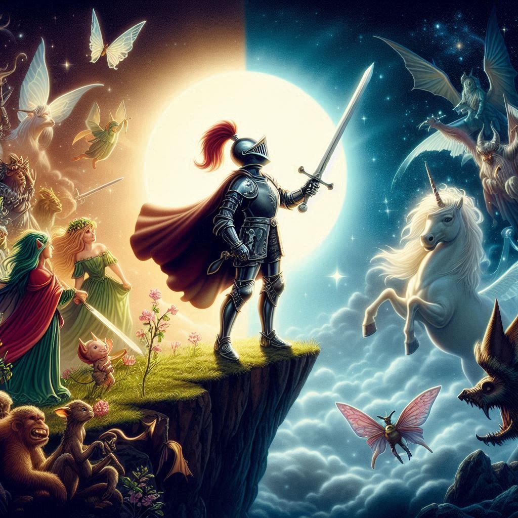 the struggle of darkness and light