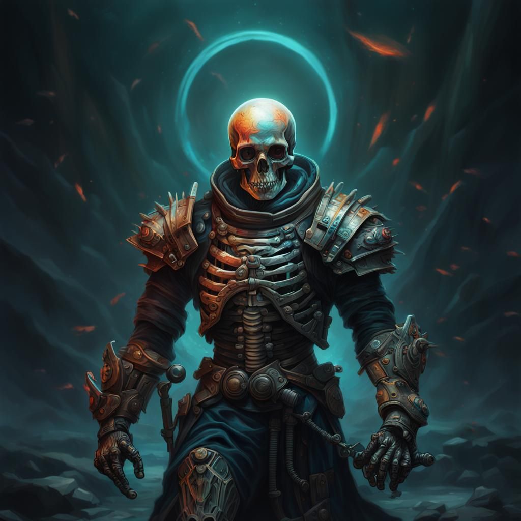 A deathless space explorer - AI Generated Artwork - NightCafe Creator