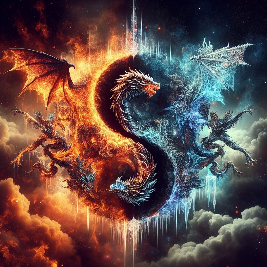 Yin yang dark fantasy