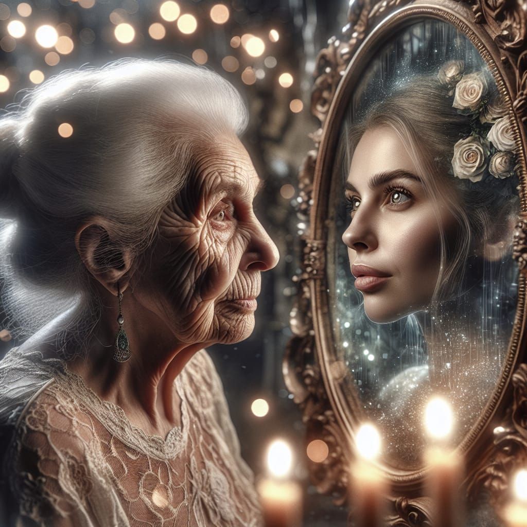 Age Is A State Of Mind In Color  by @JR