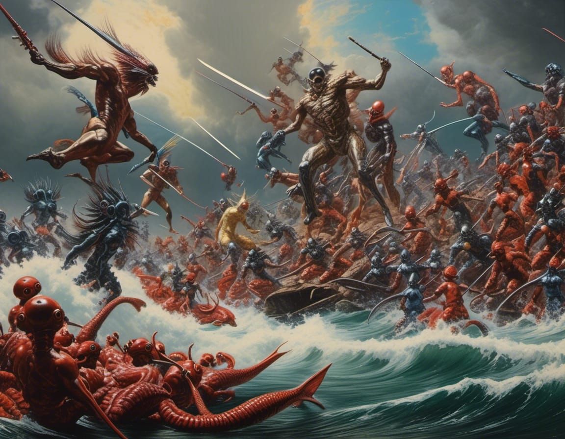 Seems That These Guys are Fine With the Ocean...